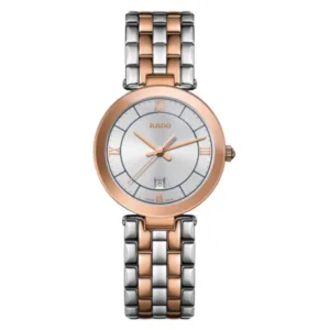 Rado Florence Two-tone Stainless Steel Silver Dial Quartz Watch for Ladies - R48873103